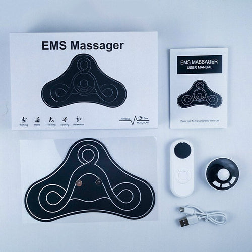 Compact EMS Massager with 8 Modes